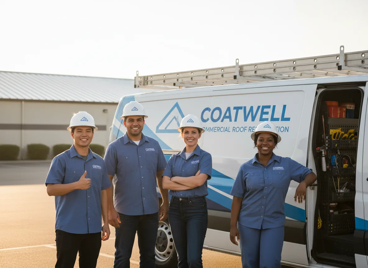 Commercial roof coating company in Mount Sidney, VA